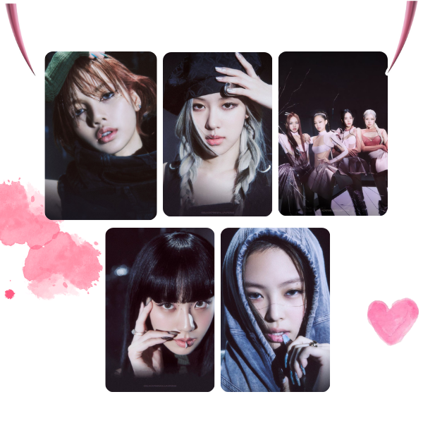 Photocards Pink Venom