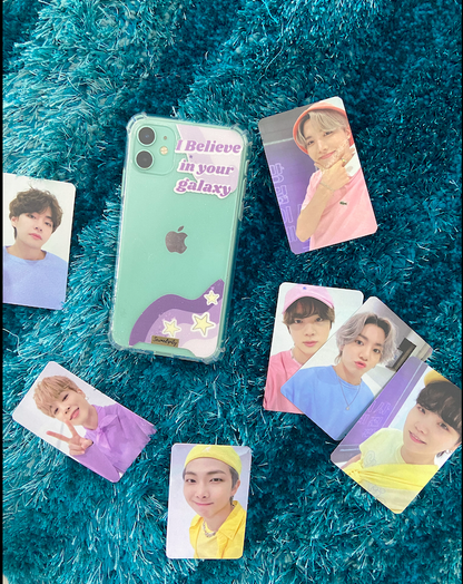 Purple Galaxy Window Case